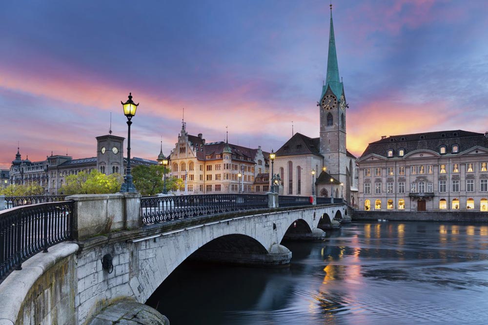 Commuting and sightseeing in Zurich