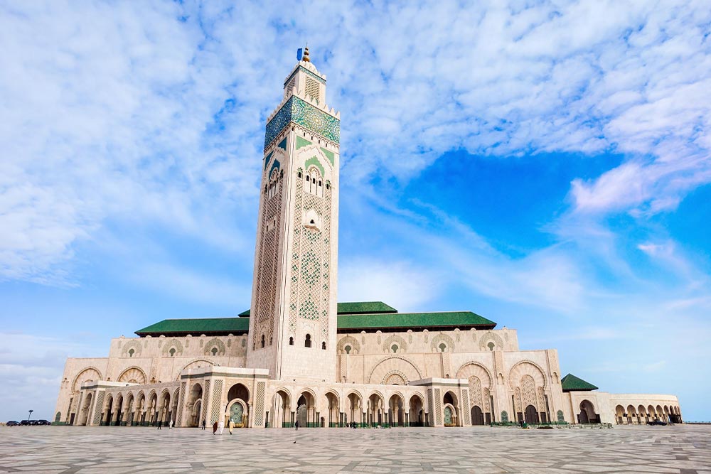 Hassan II Mosque in Morocco