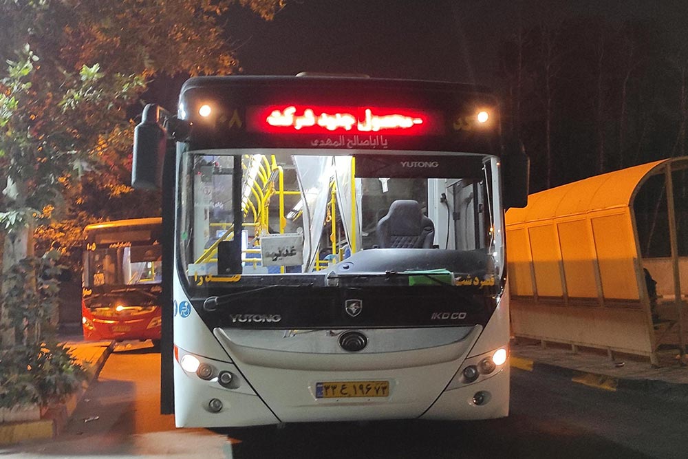 اتوبوس در شیراز 