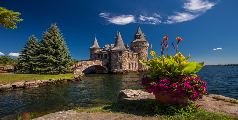 قلعه بولت در منطقه Thousand Islands نیویورک