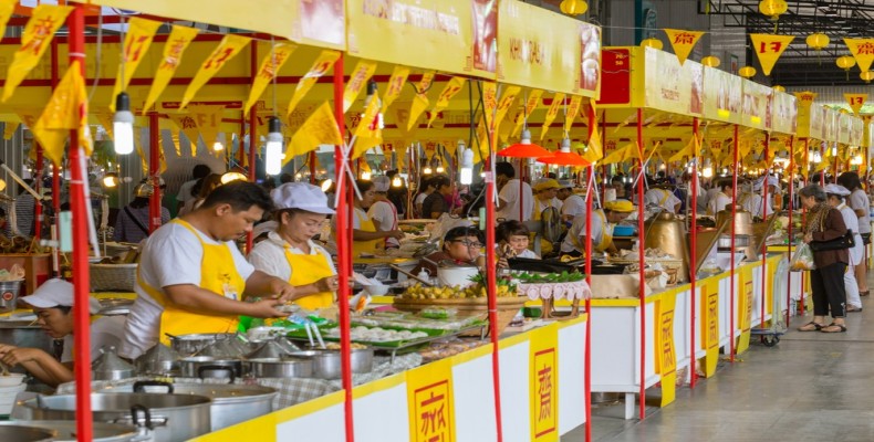غذاهای آسیایی در Chinatown از معروفترین غذا های خیابانی نیویورک