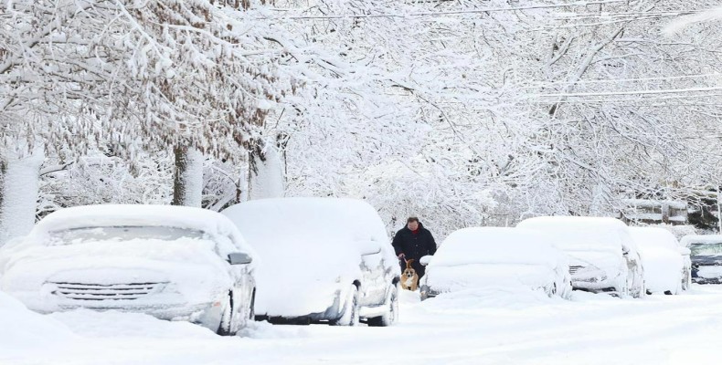 خیابان‌های برفی تورنتو در زمستان | سفر زمستانی به تورنتو