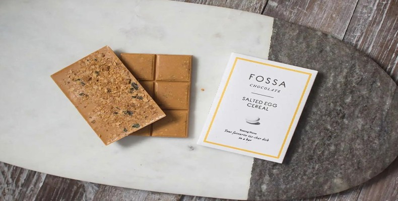 شکلات دستساز Fossa با طعم خاص تخممرغ نمکی در سنگاپور