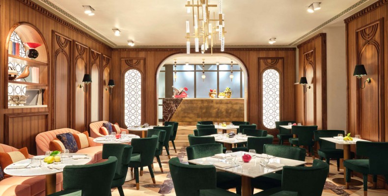 فضای داخلی شیک رستوران جیانو رم (Giano Restaurant)