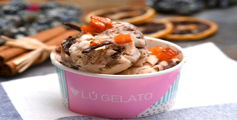 کاپ بستنی لو ژلاتو با طعم‌های طبیعی – Lu Gelato استانبول