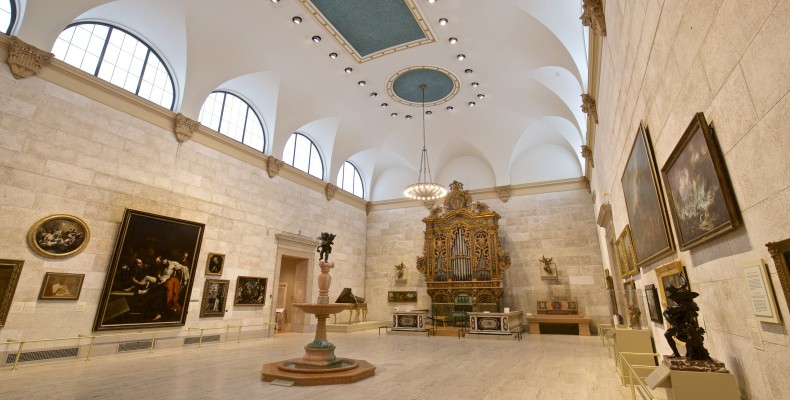 نمای داخلی موزه Memorial Art Gallery در نیویورک