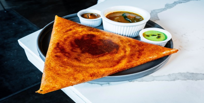 دوسای هندی NY Dosas از خوشعطرترین غذا های خیابانی نیویورک