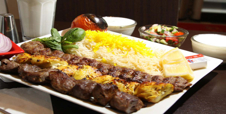 رستوران قدح در بازار تهران 