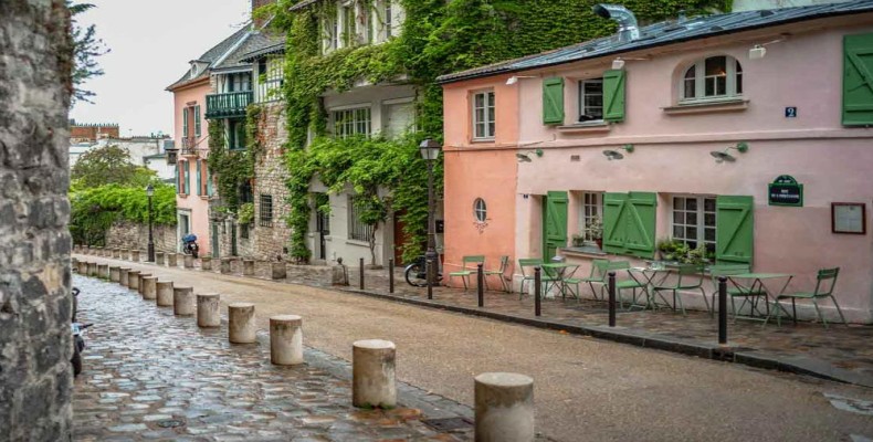 خیابان لبروویر پاریس؛ خیابانی نمادین و آرام در محله مونمارتر