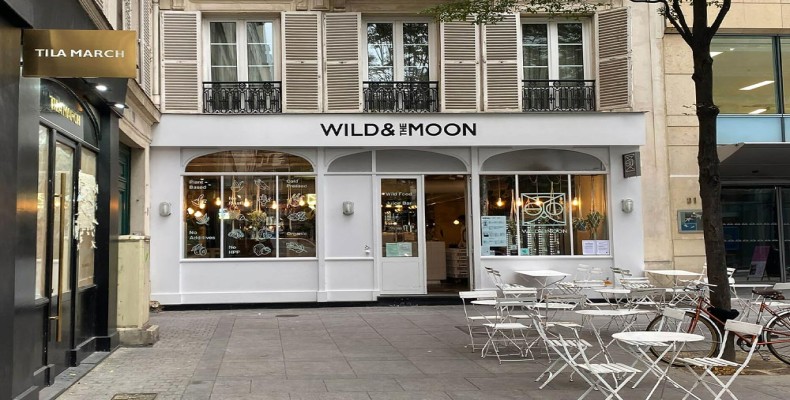 نمای بیرونی Wild and the Moon از بهترین رستوران های گیاهی پاریس