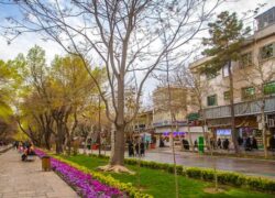 نمای خیابان چهارباغ عباسی اصفهان