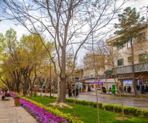 نمای خیابان چهارباغ عباسی اصفهان