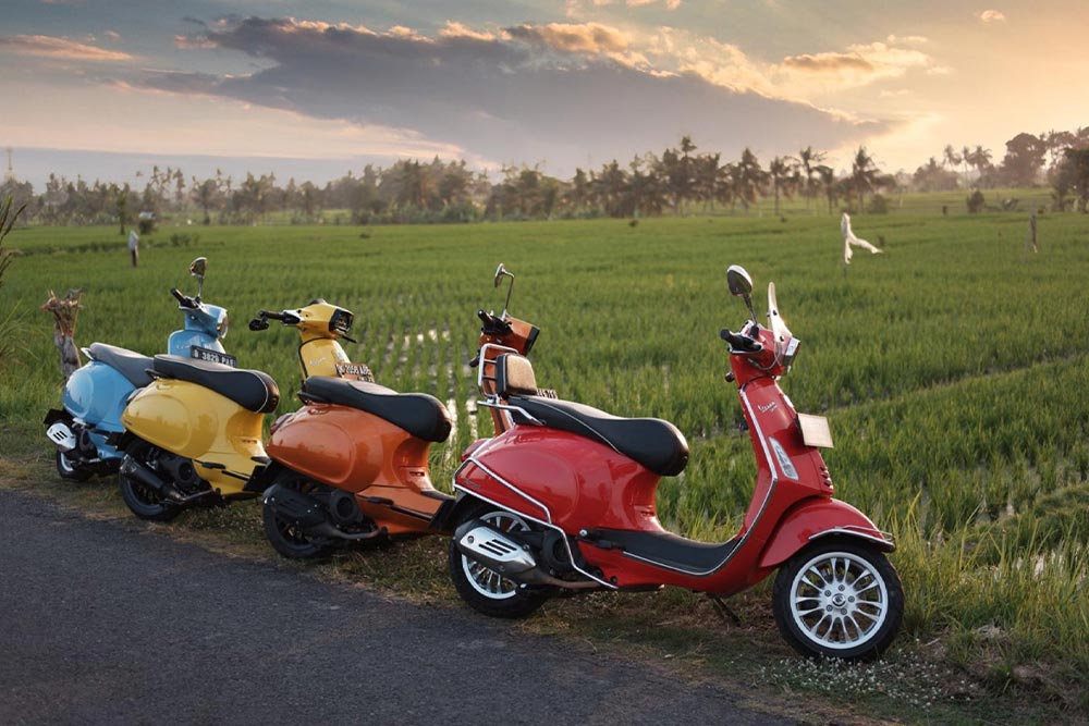 Motorcycle rental in Bali