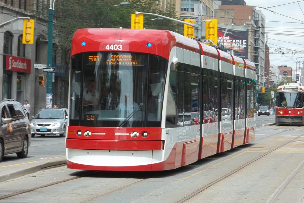 Trams in Toronto