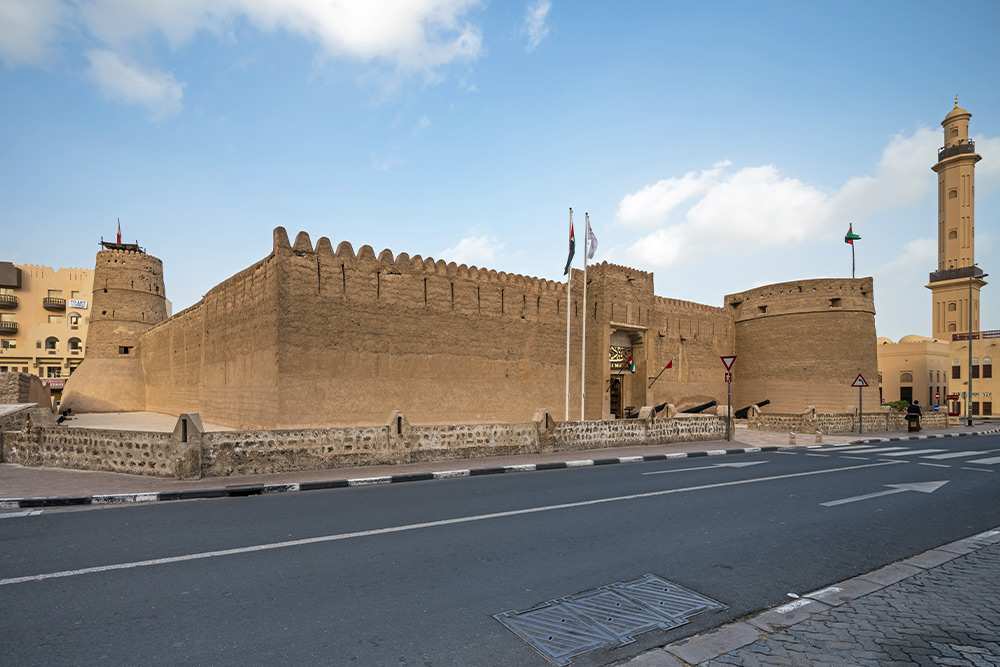 Dubai Museum in Al Fahidi area