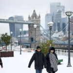 London in winter