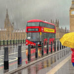 Rainy days in London