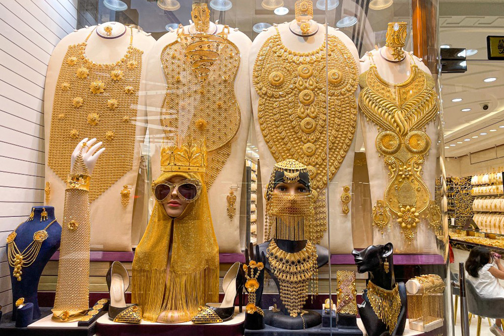 Jewelry in the big market