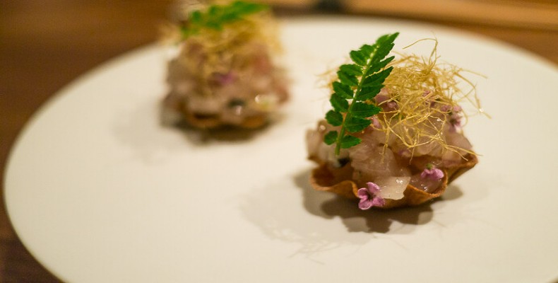میز تستینگ رستوران Chef’s Table at Brooklyn Fare بروکلین