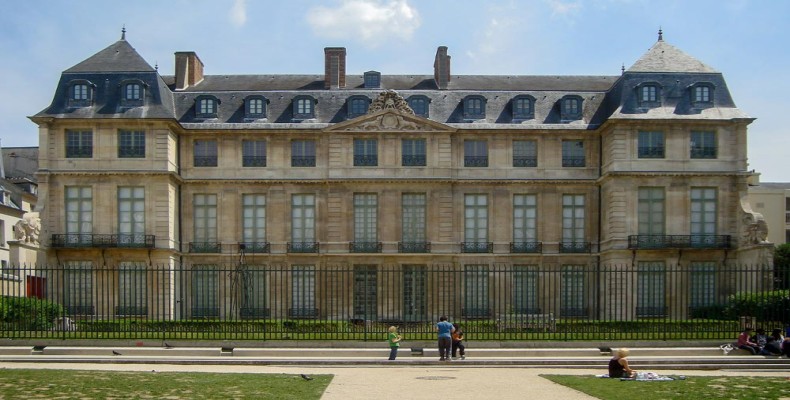 نمای بیرونی موزه پیکاسو پاریس، محل نگهداری آثار پابلو پیکاسو