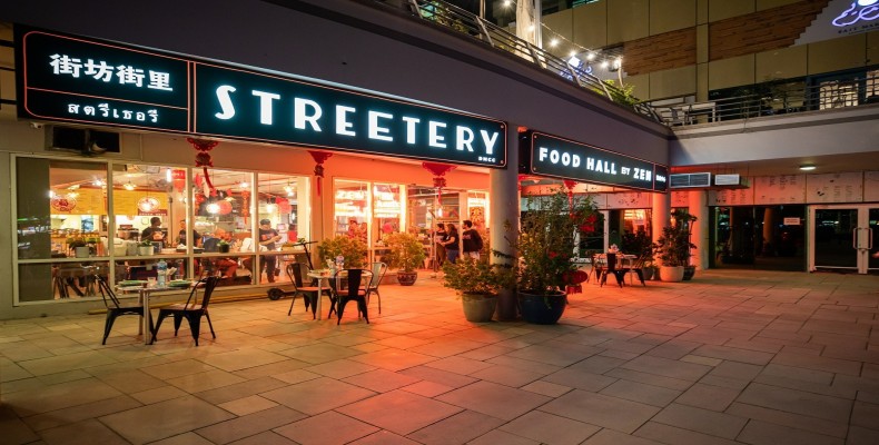 Streetery Food Hall دبی؛ مجموعهای از غذاهای خیابانی آسیایی در محیطی مدرن و پرنور