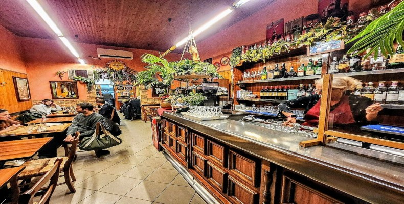 فضای داخلی Trattoria Sabbioneda da Romolo، رستورانی سنتی و اقتصادی در میلان