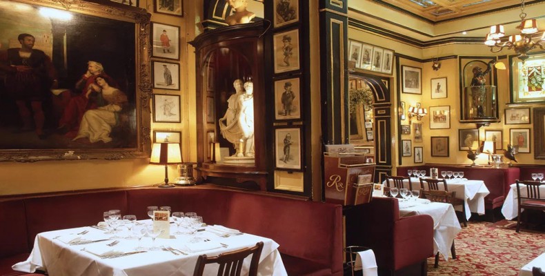 رستوران Rules لندن؛ یکی از قدیمیترین رستورانهای لندن برای شام شبانه