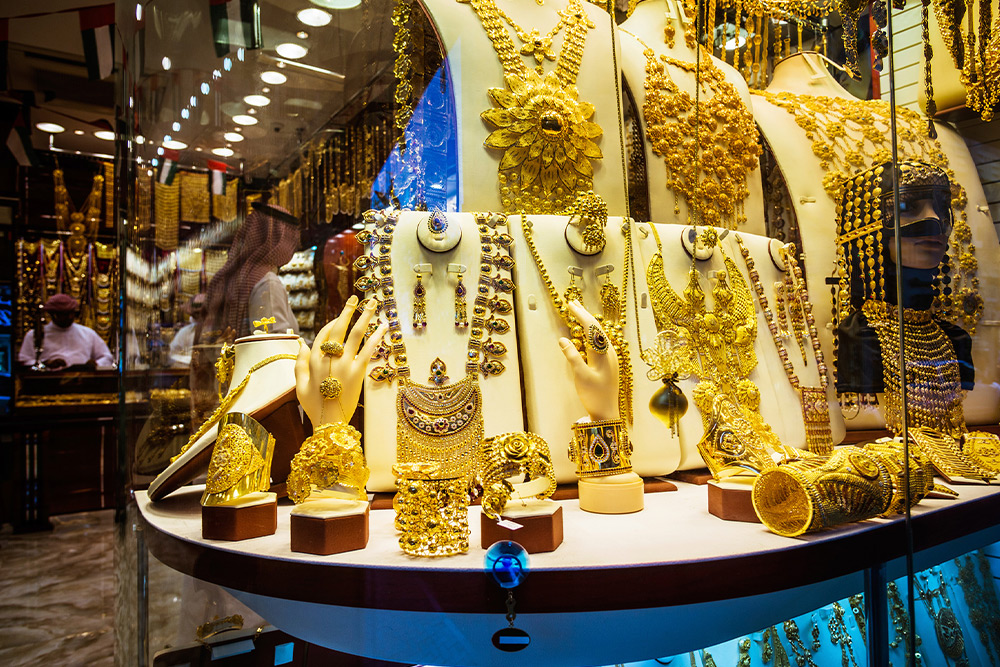 Deira gold market, Dubai