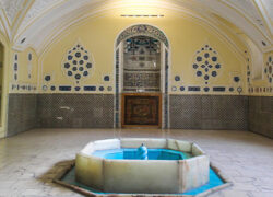 بخش اندرونی خانه موزه مقدم تهران