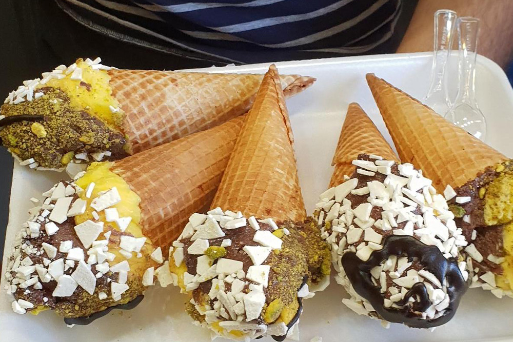بهترین بستنی فروشی های شیراز