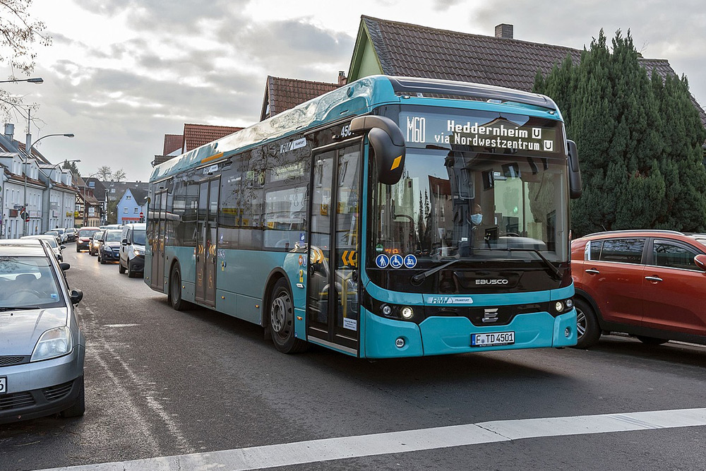 Buses in Frankfurt