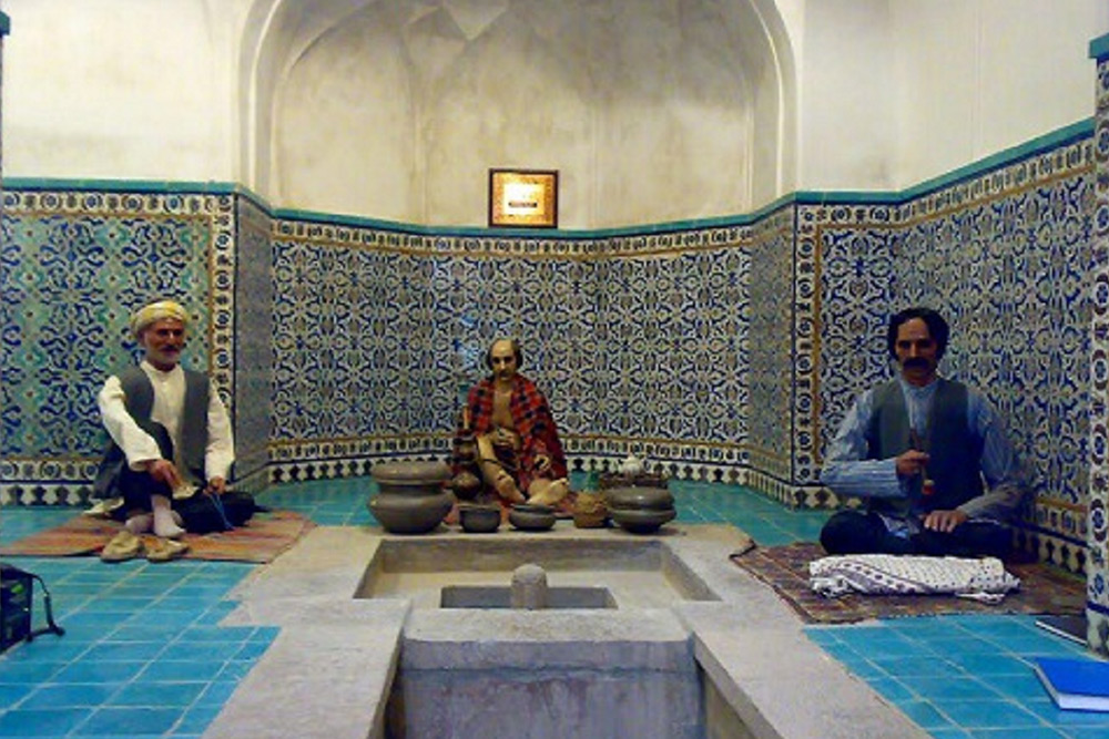 گرمخانه حمام شاه مشهد