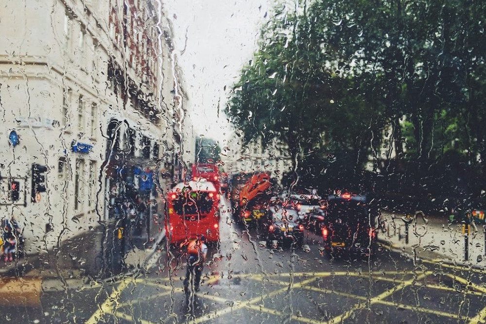 Rain in London