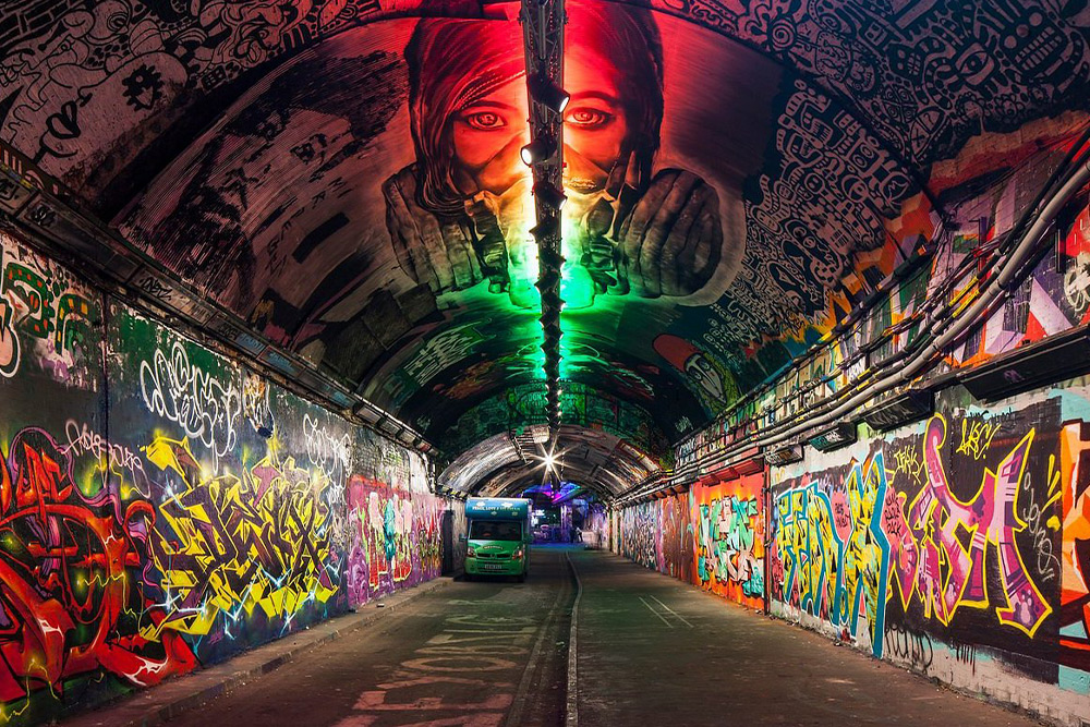 Your mark on London's longest graffiti wall