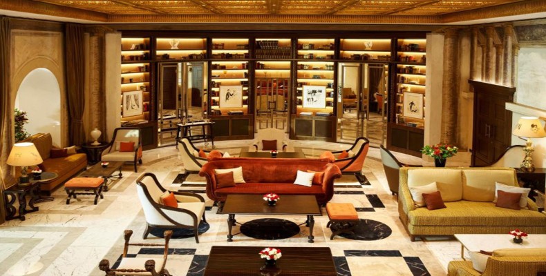 لابی مجلل هتل ادن رم از لوکسترین هتل های 5 ستاره رم