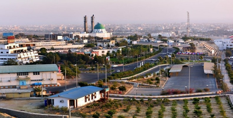 نمای امروزی شهر چابهار در جنوب شرق ایران