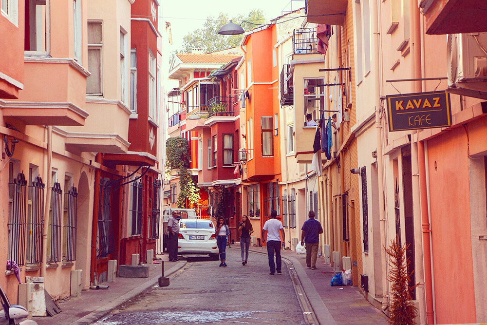 Fateh neighborhood of Istanbul