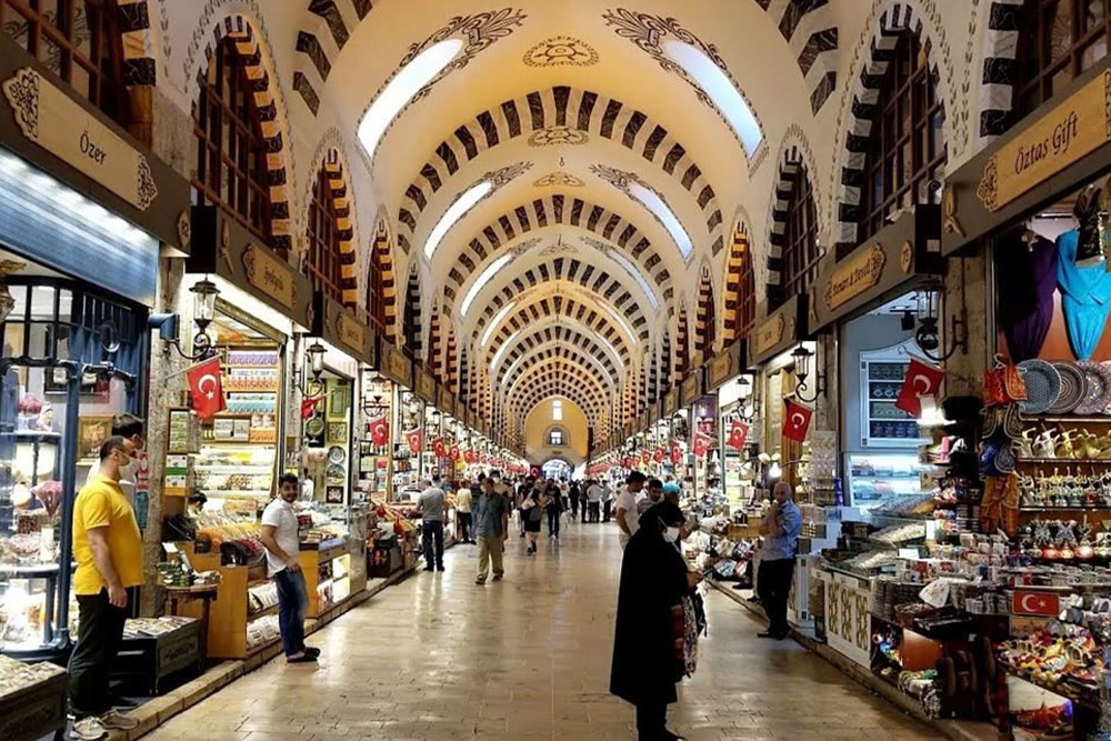 Merter wholesale market in Istanbul