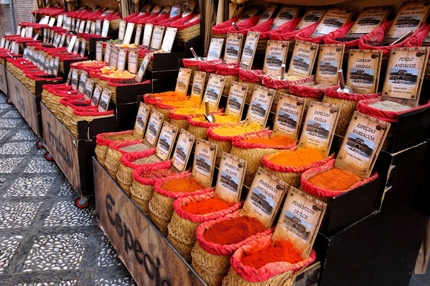 Arab spice market