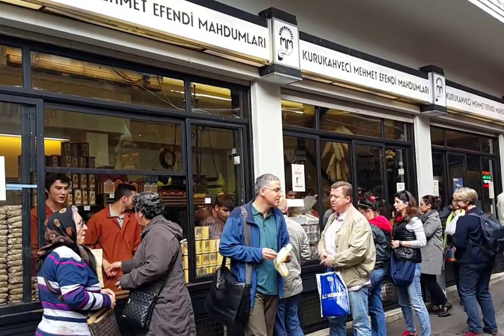  بازار قهوه استانبول Mehmet Efendi