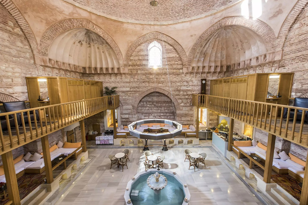 Historical bath of Istanbul
