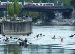 Water sports in Vienna