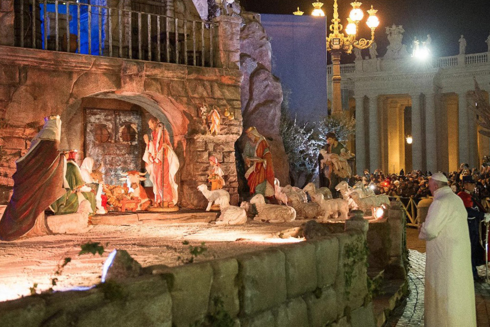 Nativity scenes in Rome