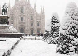 Milan in winter