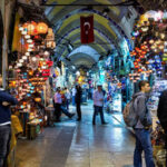 Kapali Charshi fabric market in Istanbul