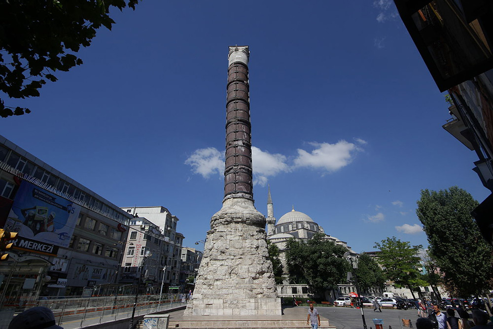 Column of Constantine in Istanbul 