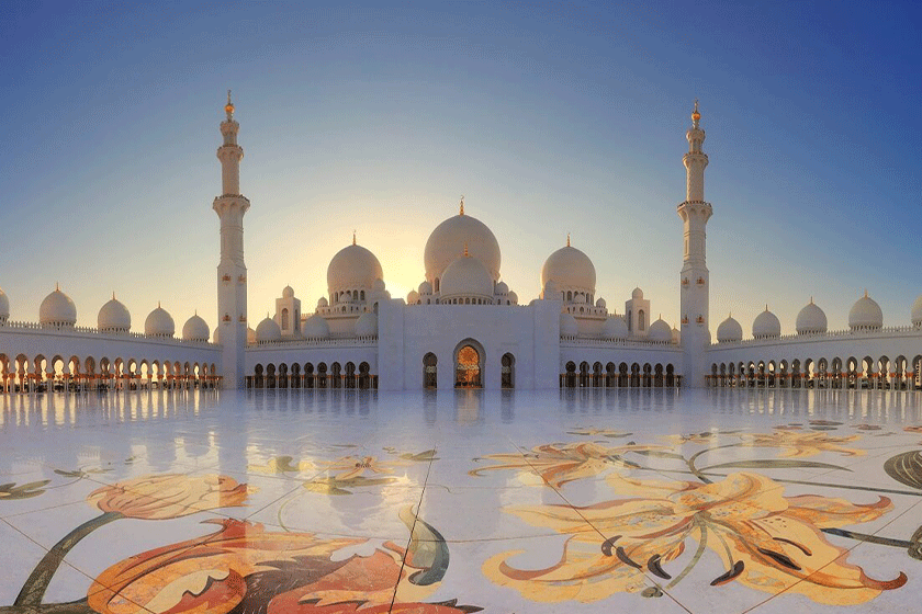 Location of Dubai Grand Mosque