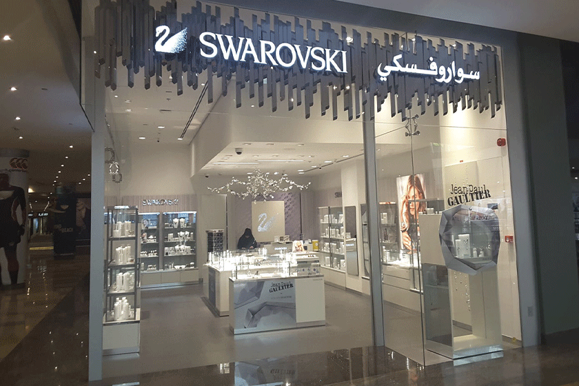 Swarovski store
