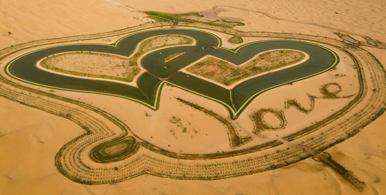 دریاچه های عشق دبی؛ لوکیشن طبیعی و رمانتیک در میان مکان های اینستاگرامی دبی