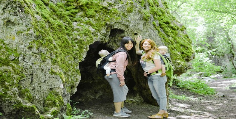 غارهای هابیت در لوگان، جاذبهای خاص برای پیادهروی خانوادگی